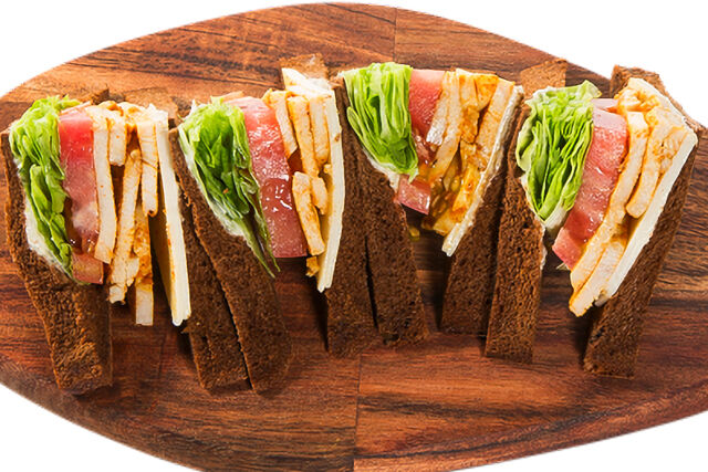 ハンバーガー＆サンドイッチ ベイス-メキシチキンチーズサンドイッチ