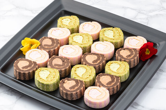 カットケーキのアソート