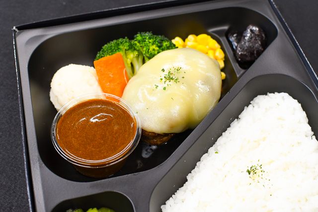 WATAYOSHI KITCHEN-デミチーズハンバーグ弁当