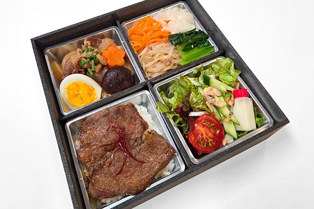 所沢牛焼肉べこ助-贅沢所沢牛カルビ重＆牛すき御膳