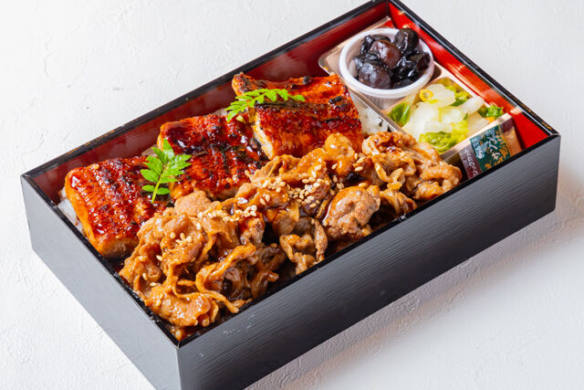 三河の鰻たか田-鰻重竹（鰻と焼肉）