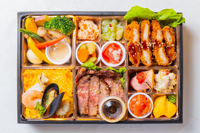 洋食屋Days-パエリアとステーキとポークカツ御膳