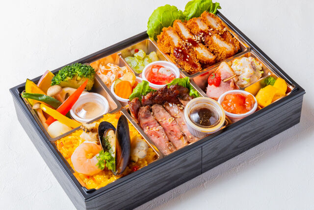 洋食屋Days-パエリアとステーキとポークカツ御膳