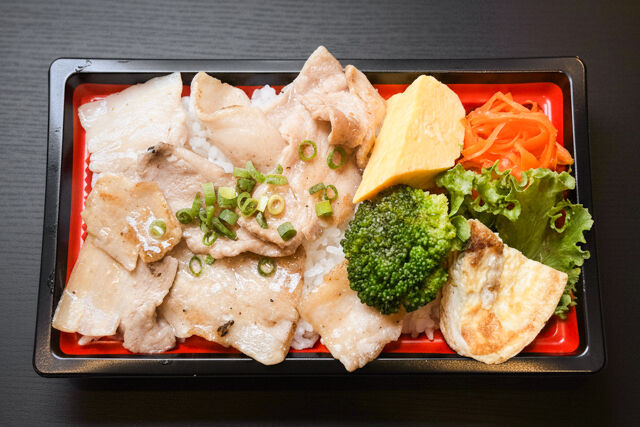 木木の釜座-ボーノポークの塩カルビ弁当