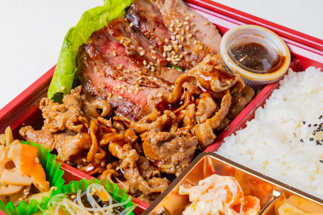 特選牛ステーキ＆焼肉 坂上-ステーキ焼肉亭ステーキと焼肉御膳