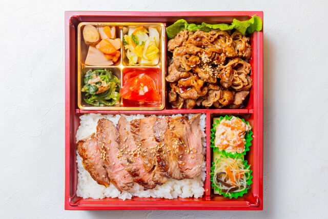 特選牛ステーキ＆焼肉 坂上-ステーキ焼肉亭ステーキ重と焼肉御膳