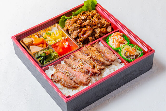 特選牛ステーキ＆焼肉 坂上-ステーキ焼肉亭ステーキ重と焼肉御膳
