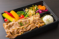 焼肉醍醐（横浜店）-はみ出る国産牛リブロース＆牛カルビ焼肉弁当【No.5】