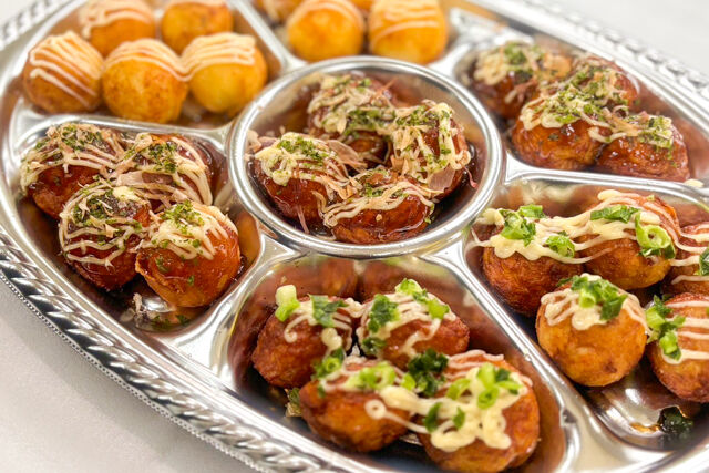 グランテーブル-揚げたこ焼き