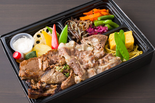 神田タンだけ-厚切牛タン塩と牛カルビ焼肉の弁当