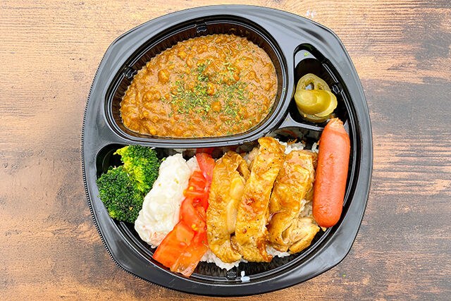 キーマの王様～食べるキーマと飲むハヤシ～-【食べるキーマカレー 人気No.2】鶏もも肉の照り焼き
