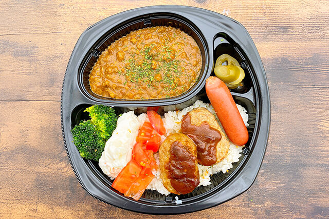 キーマの王様～食べるキーマと飲むハヤシ～-【食べるキーマカレー】自家製デミソースハンバーグ