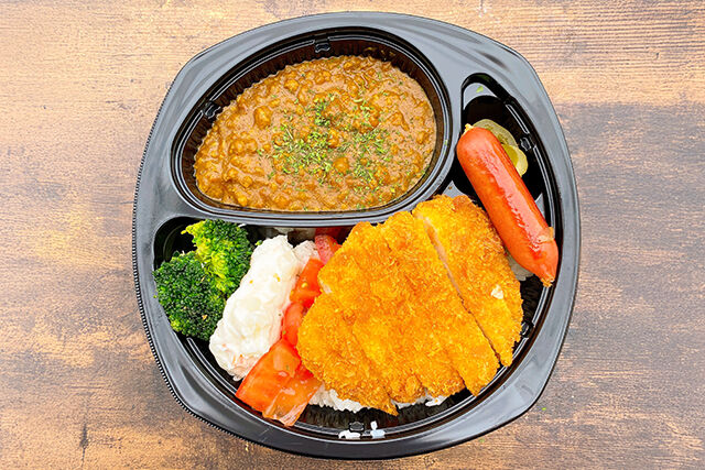 キーマの王様～食べるキーマと飲むハヤシ～-【食べるキーマカレー】やわらかチキンカツ