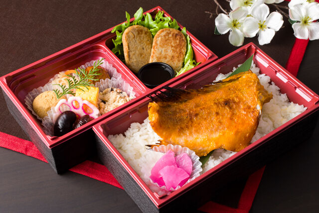 魚匠 正（まさ）（東京店）-赤魚旨味噌焼きとハンバーグの二段御膳