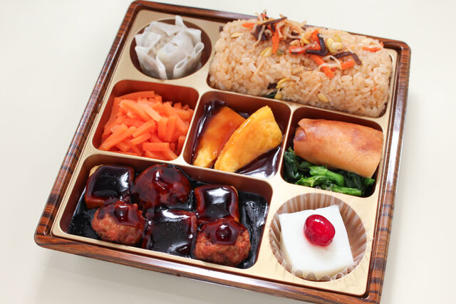 創作中華 茶荼味-【寿】茶荼味特製黒酢肉団子［中華風まぜご飯］