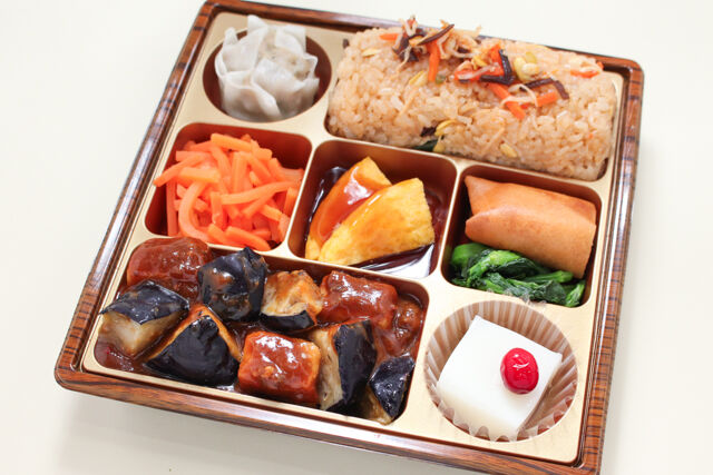 創作中華 茶荼味-【寿】麻婆茄子［中華風まぜご飯］