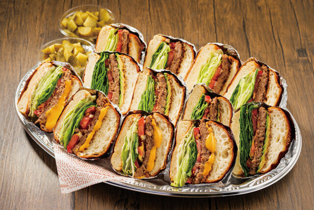 THE CORNER WAGYU CRAFT BURGER-パーティーバーガーボックス 12カット