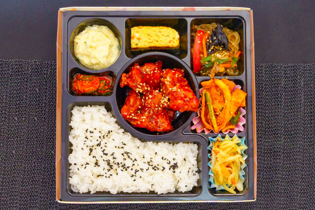 オンマの心-ヤンニョムチキン弁当
