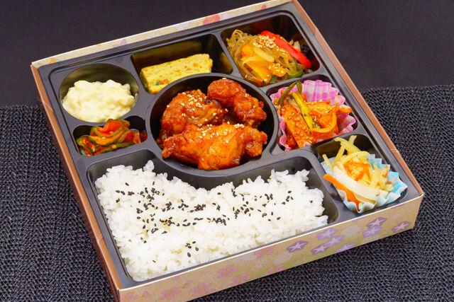 オンマの心-醤油チキン弁当
