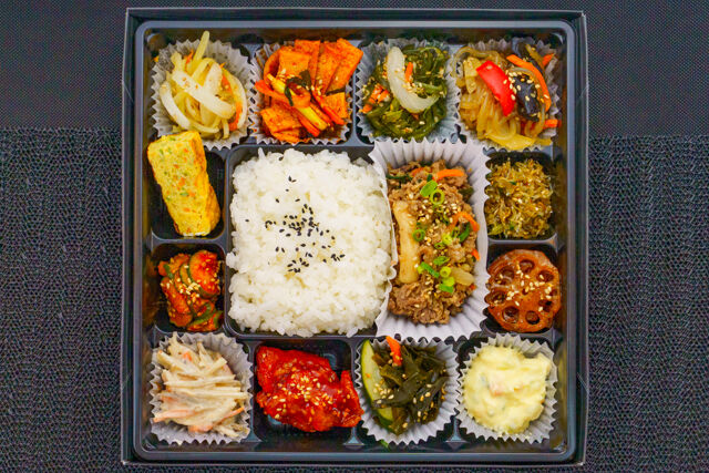 オンマの心-ハンジョンシク（韓定食）牛プルコギ弁当