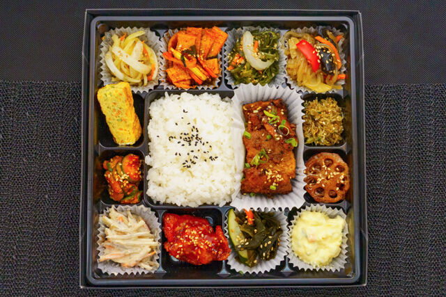 オンマの心-ハンジョンシク（韓定食）豚カルビ弁当