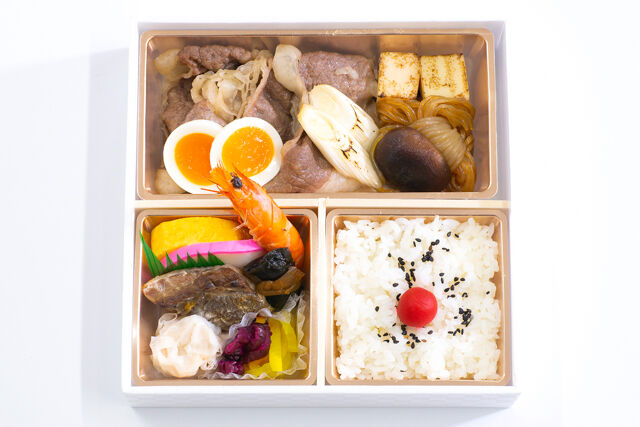 HARUの仕出し屋さん-国産牛すき焼き弁当