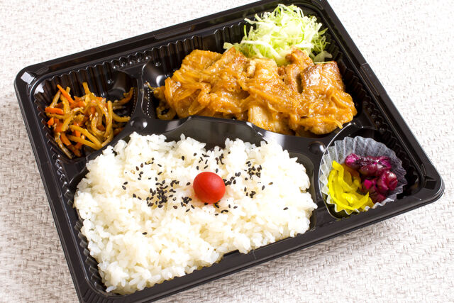 HARUの仕出し屋さん-お手軽生姜焼き弁当