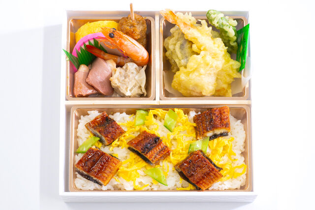 HARUの仕出し屋さん-うなぎちらしと天ぷら弁当