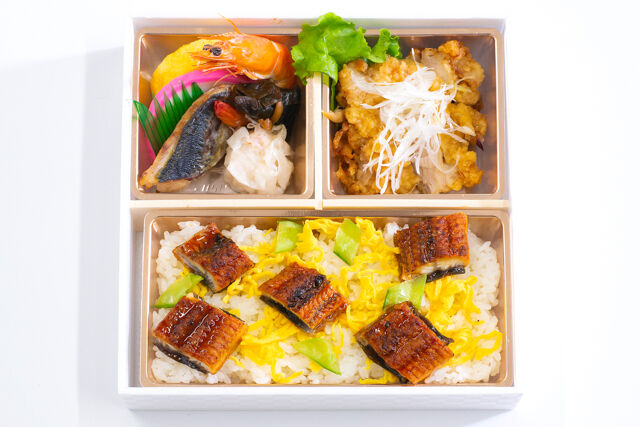 HARUの仕出し屋さん-うなぎちらしと油淋鶏弁当