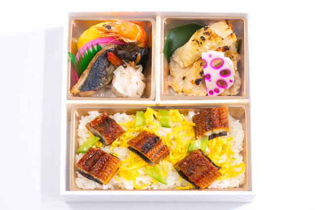 HARUの仕出し屋さん-うなぎちらしと鶏塩麹焼き弁当
