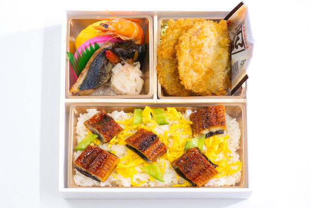 HARUの仕出し屋さん-うなぎちらしと豚ヒレカツ弁当