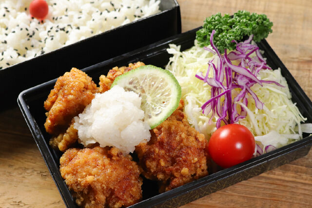 中津唐揚げ おお丘-中津おろし唐揚げ弁当ーすだちポン酢ー