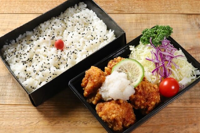 中津唐揚げ おお丘-中津おろし唐揚げ弁当ーすだちポン酢ー
