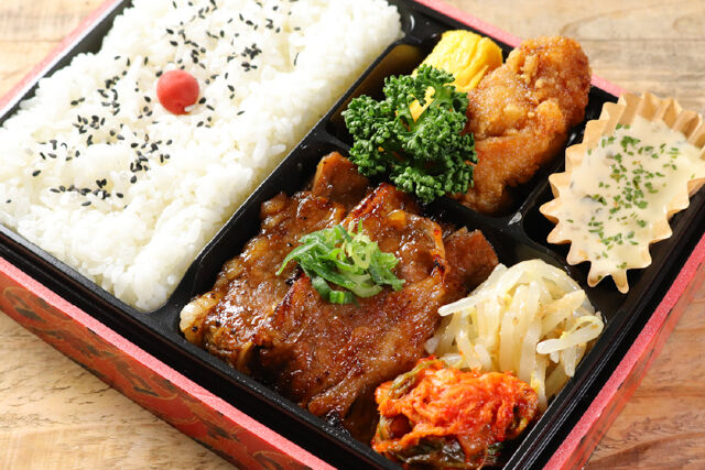 中津唐揚げ おお丘-鉄輪【牛カルビ焼肉】