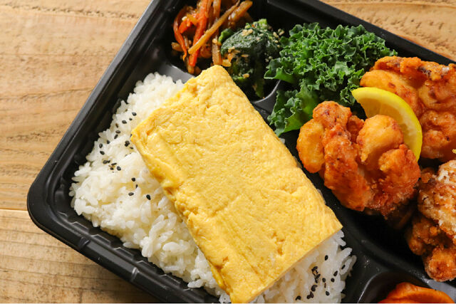 中津唐揚げ おお丘-【1日30食限定】だし巻き唐揚げ弁当