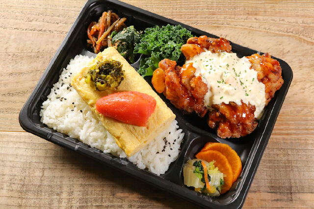 【1日30食限定】明太だし巻き唐揚げ南蛮弁当