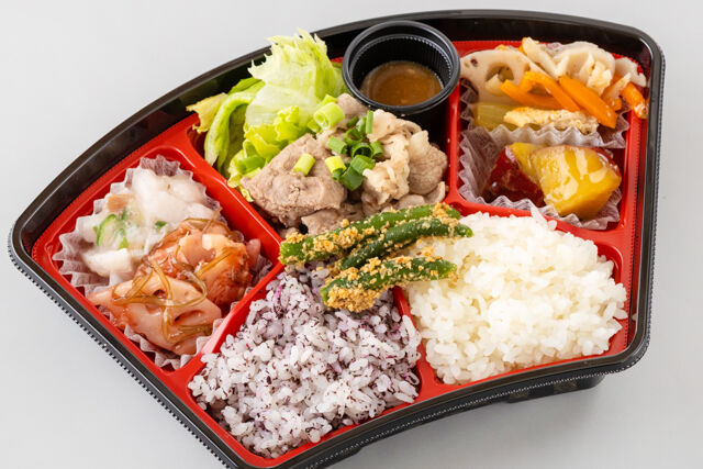 しゃぶしゃぶ牛バラ＆ラム小御膳