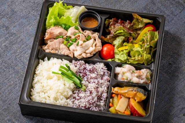 和食 四季ノ路-豚バラ＆豚肩ロースしゃぶしゃぶ合盛り御膳弁当