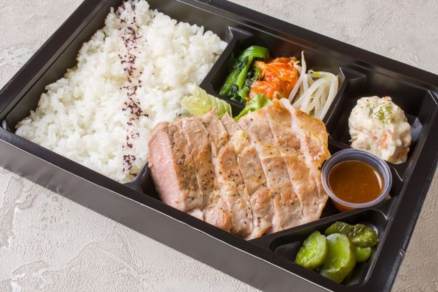 仕出し割烹みや-栃木夢ポークのローストポーク御膳