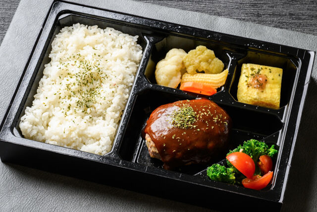 和洋肉膳たまさか-デミグラスハンバーグ弁当