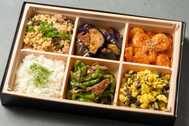 中華4種と中華風炊き込みご飯 虎山