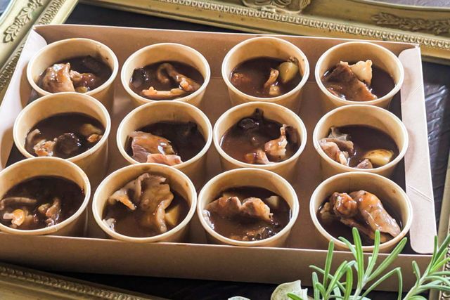 木木の釜座（オードブル）-飛騨牛ビーフシチュー