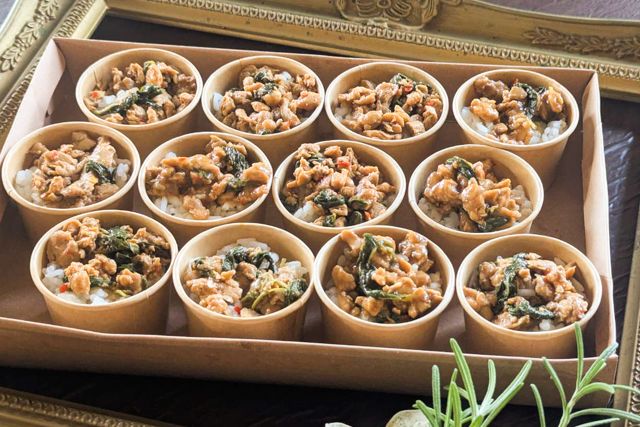 木木の釜座（オードブル）-ガパオライス