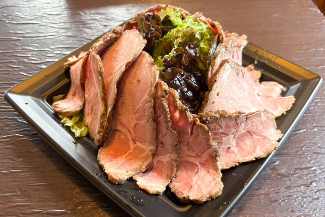 木木の釜座（オードブル）-ローストポークサラダ