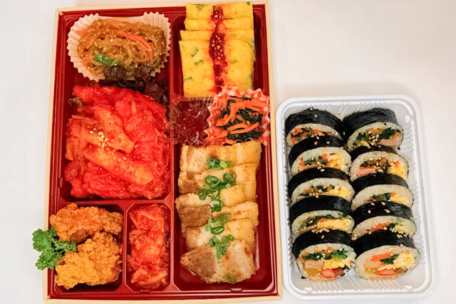 韓膳宅配-サムギョプサル＆タッカルビキンパ弁当