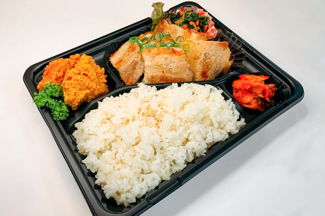 韓膳宅配-サムギョプサル弁当