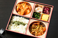 中華劉邦-エビチリと回鍋肉弁当