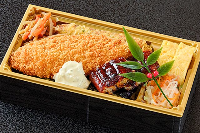 季節の魚と釜飯 魚信-うなぎ海苔弁当