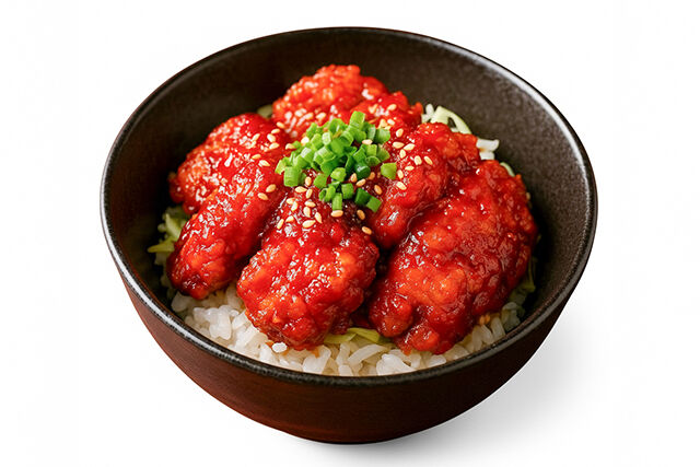 ビストロデリス-甘辛ソースがやみつき ご飯が進む本格ヤンニョンチキン丼