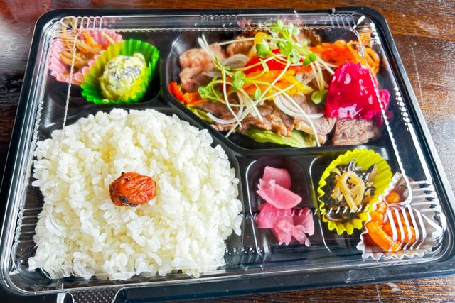 ビストロデリス-ビストロデリスのリブアイステーキ弁当